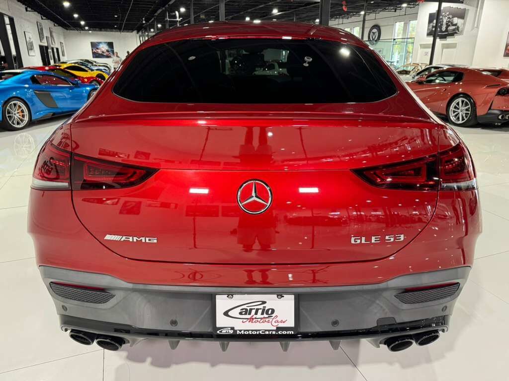 2023 Mercedes-Benz GLE AMG GLE 53 Cardinal Red paint, Night Package, carbon interior trim, Burmester audio AND MUCH MORE!!! Fort Lauderdale FL