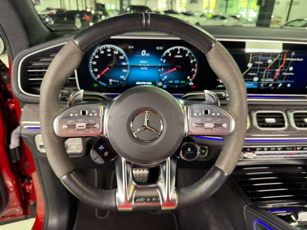 2023 Mercedes-Benz GLE AMG GLE 53 Cardinal Red paint, Night Package, carbon interior trim, Burmester audio AND MUCH MORE!!! Fort Lauderdale FL