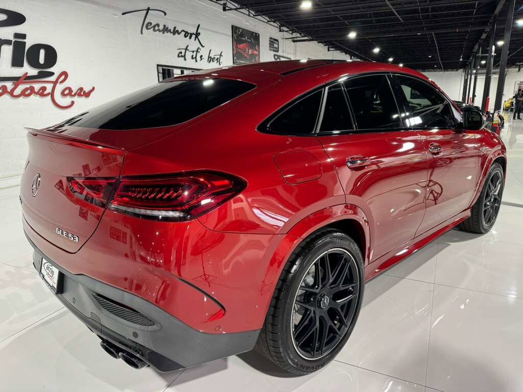 2023 Mercedes-Benz GLE AMG GLE 53 Cardinal Red paint, Night Package, carbon interior trim, Burmester audio AND MUCH MORE!!! Fort Lauderdale FL