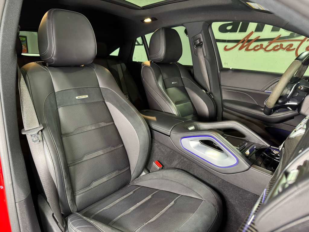 2023 Mercedes-Benz GLE AMG GLE 53 Cardinal Red paint, Night Package, carbon interior trim, Burmester audio AND MUCH MORE!!! Fort Lauderdale FL