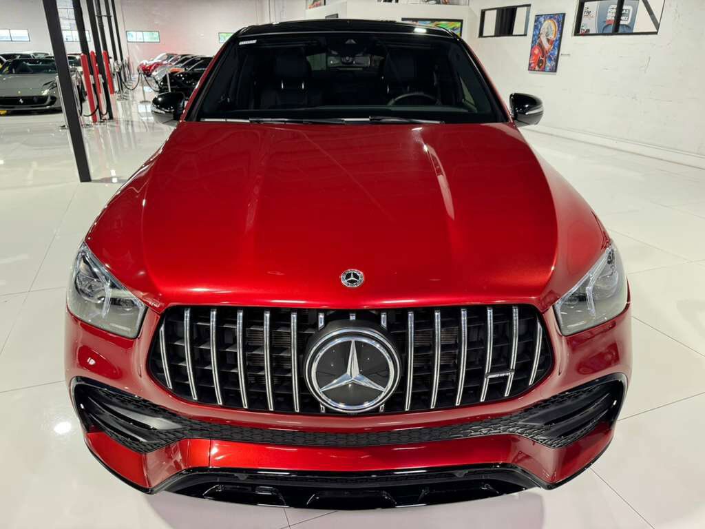 2023 Mercedes-Benz GLE AMG GLE 53 Cardinal Red paint, Night Package, carbon interior trim, Burmester audio AND MUCH MORE!!! Fort Lauderdale FL