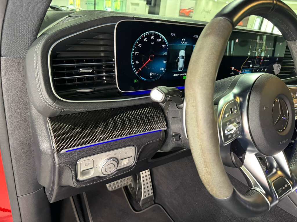 2023 Mercedes-Benz GLE AMG GLE 53 Cardinal Red paint, Night Package, carbon interior trim, Burmester audio AND MUCH MORE!!! Fort Lauderdale FL