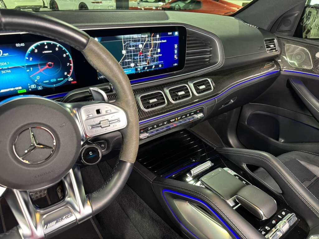 2023 Mercedes-Benz GLE AMG GLE 53 Cardinal Red paint, Night Package, carbon interior trim, Burmester audio AND MUCH MORE!!! Fort Lauderdale FL