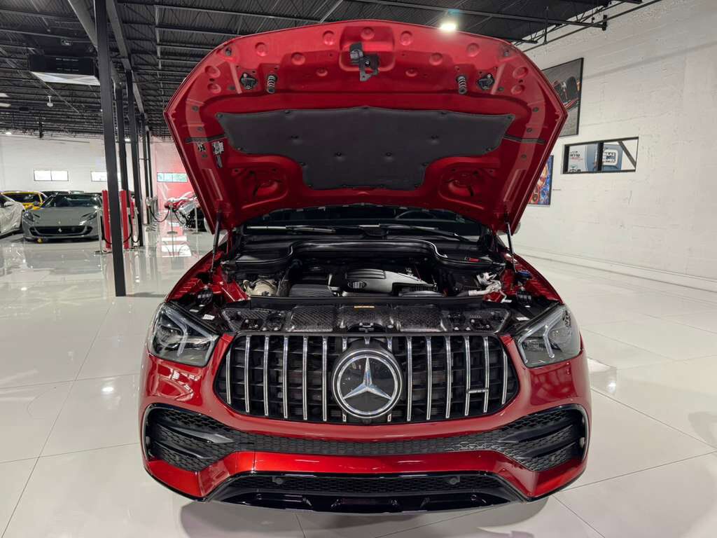 2023 Mercedes-Benz GLE AMG GLE 53 Cardinal Red paint, Night Package, carbon interior trim, Burmester audio AND MUCH MORE!!! Fort Lauderdale FL