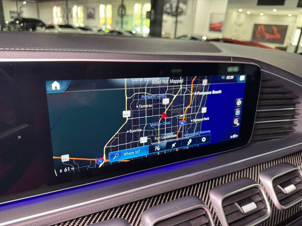 2023 Mercedes-Benz GLE AMG GLE 53 Cardinal Red paint, Night Package, carbon interior trim, Burmester audio AND MUCH MORE!!! Fort Lauderdale FL