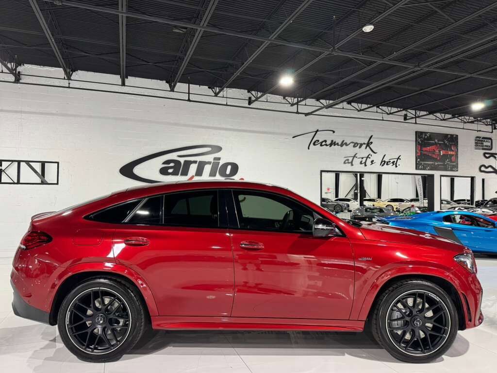 2023 Mercedes-Benz GLE AMG GLE 53 Cardinal Red paint, Night Package, carbon interior trim, Burmester audio AND MUCH MORE!!! Fort Lauderdale FL