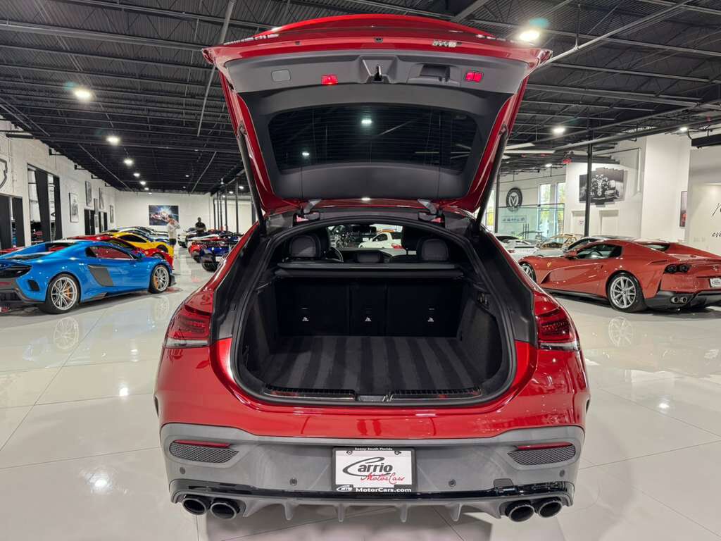 2023 Mercedes-Benz GLE AMG GLE 53 Cardinal Red paint, Night Package, carbon interior trim, Burmester audio AND MUCH MORE!!! Fort Lauderdale FL