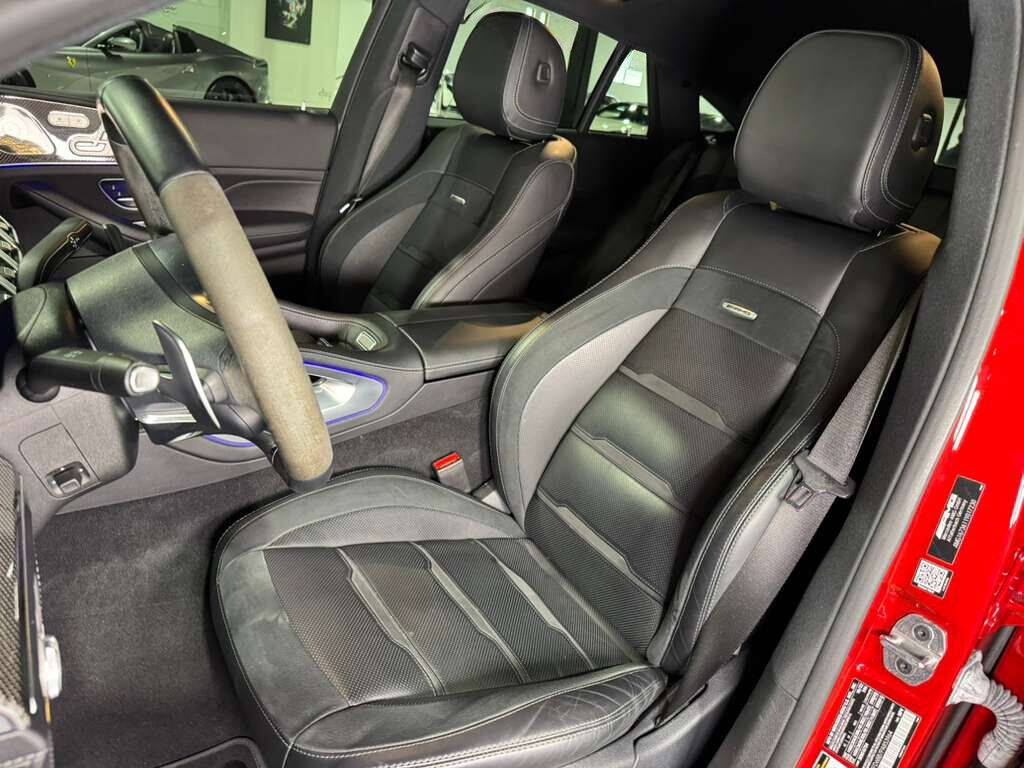 2023 Mercedes-Benz GLE AMG GLE 53 Cardinal Red paint, Night Package, carbon interior trim, Burmester audio AND MUCH MORE!!! Fort Lauderdale FL