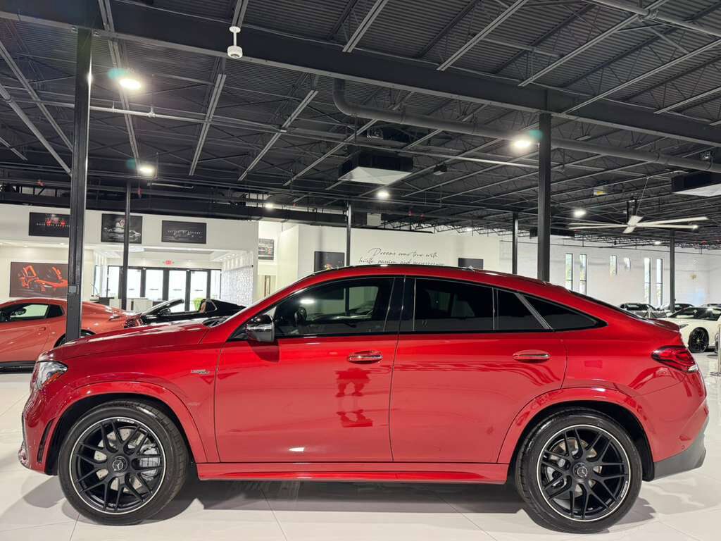2023 Mercedes-Benz GLE AMG GLE 53 Cardinal Red paint, Night Package, carbon interior trim, Burmester audio AND MUCH MORE!!! Fort Lauderdale FL
