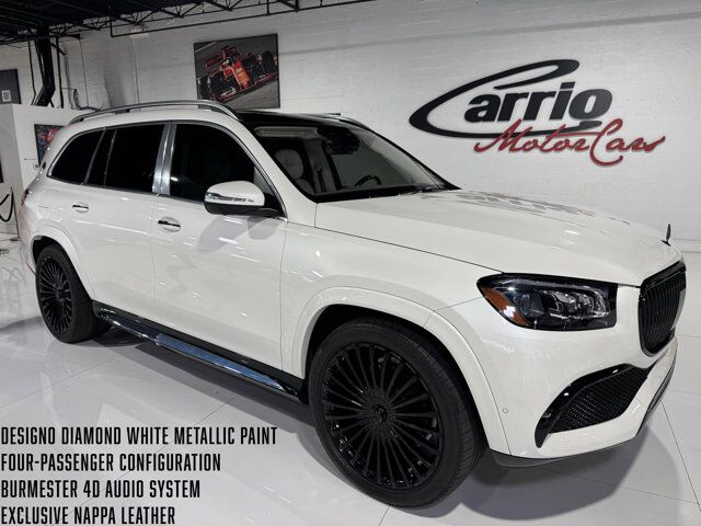 2023 Mercedes-Benz GLS Maybach GLS 600 designo Diamond White paint, Burmester 4D, Exclusive Nappa leather AND MUCH MORE!!! Fort Lauderdale FL