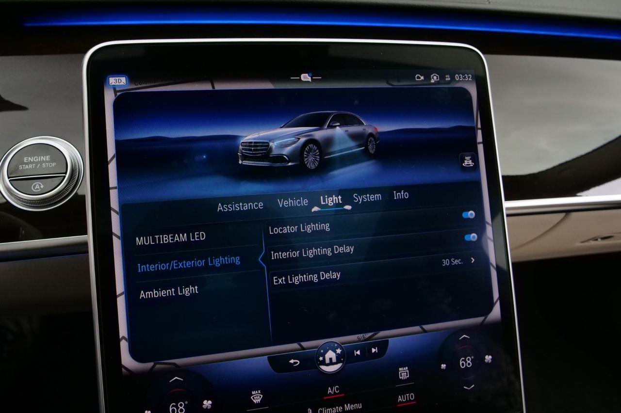 2023 Mercedes-Benz S 580 4Matic / 3D Cluster / Warmth & Comfort PKG! Lincolnton NC