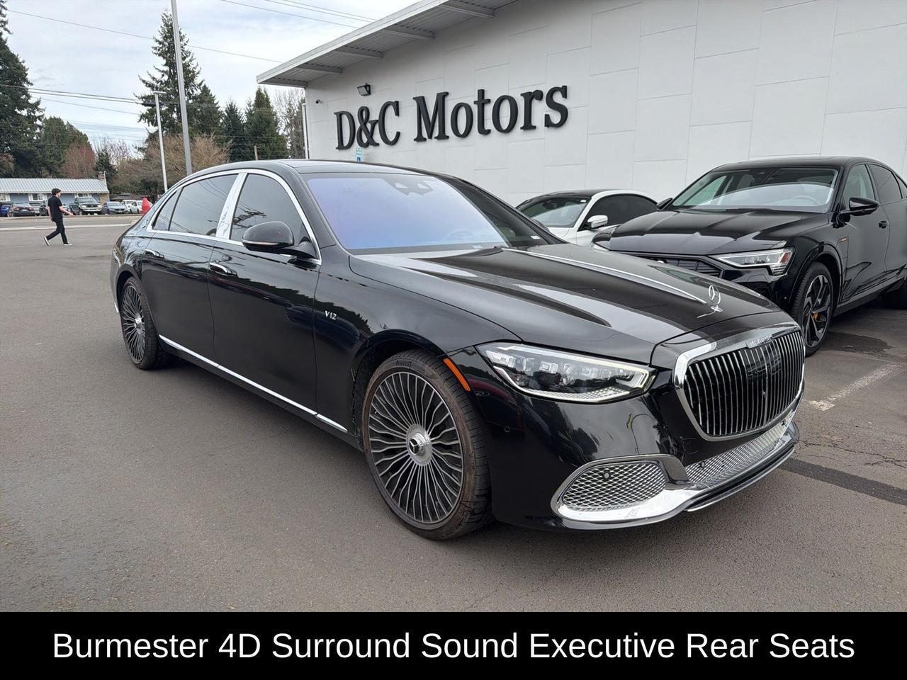 2023 Mercedes-Benz S-Class Maybach S 680 4MATIC&reg; Burmester 4D Sound Executive Rear Seats