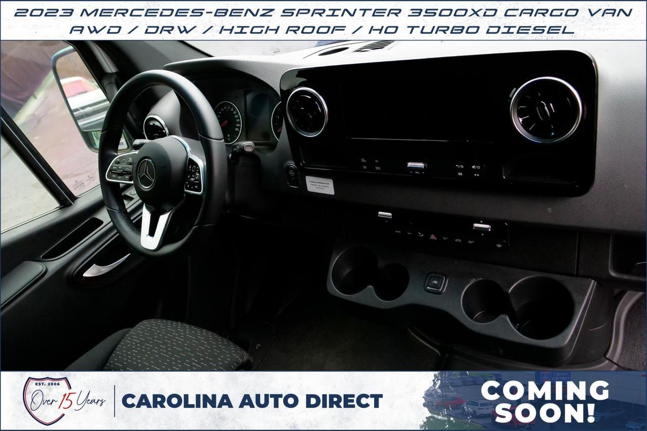 2023 Mercedes-Benz Sprinter 3500XD AWD / DRW / High Roof / HO Turbo Diesel! Lincolnton NC