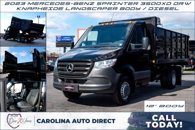 2023 Mercedes-Benz Sprinter 3500XD DRW / Knapheide Landscaper Body / Diesel!