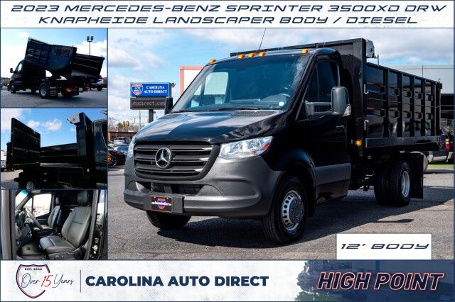 2023 Mercedes-Benz Sprinter 3500XD DRW / Knapheide Landscaper Body / Diesel!