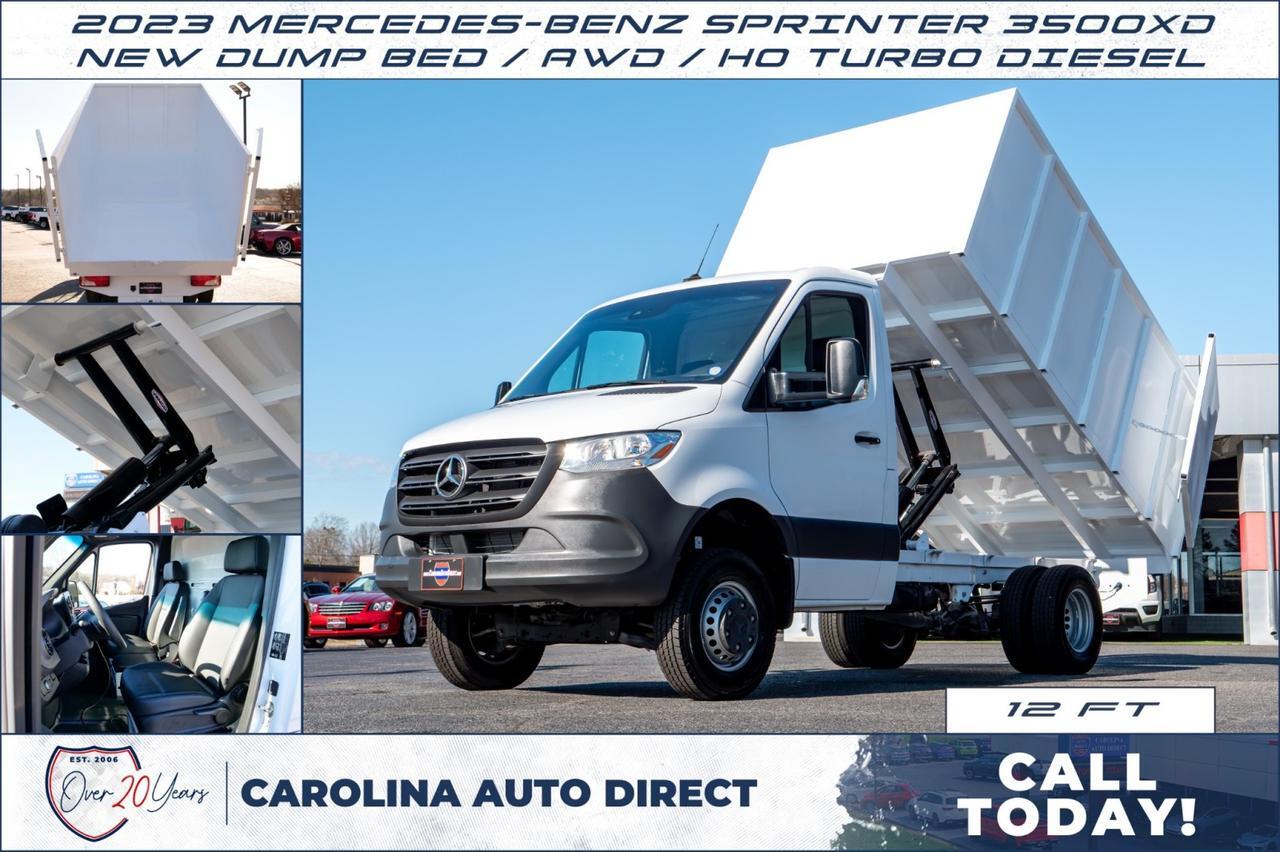 2023 Mercedes-Benz Sprinter 3500XD / Dump Bed / AWD / HO Turbo Diesel!