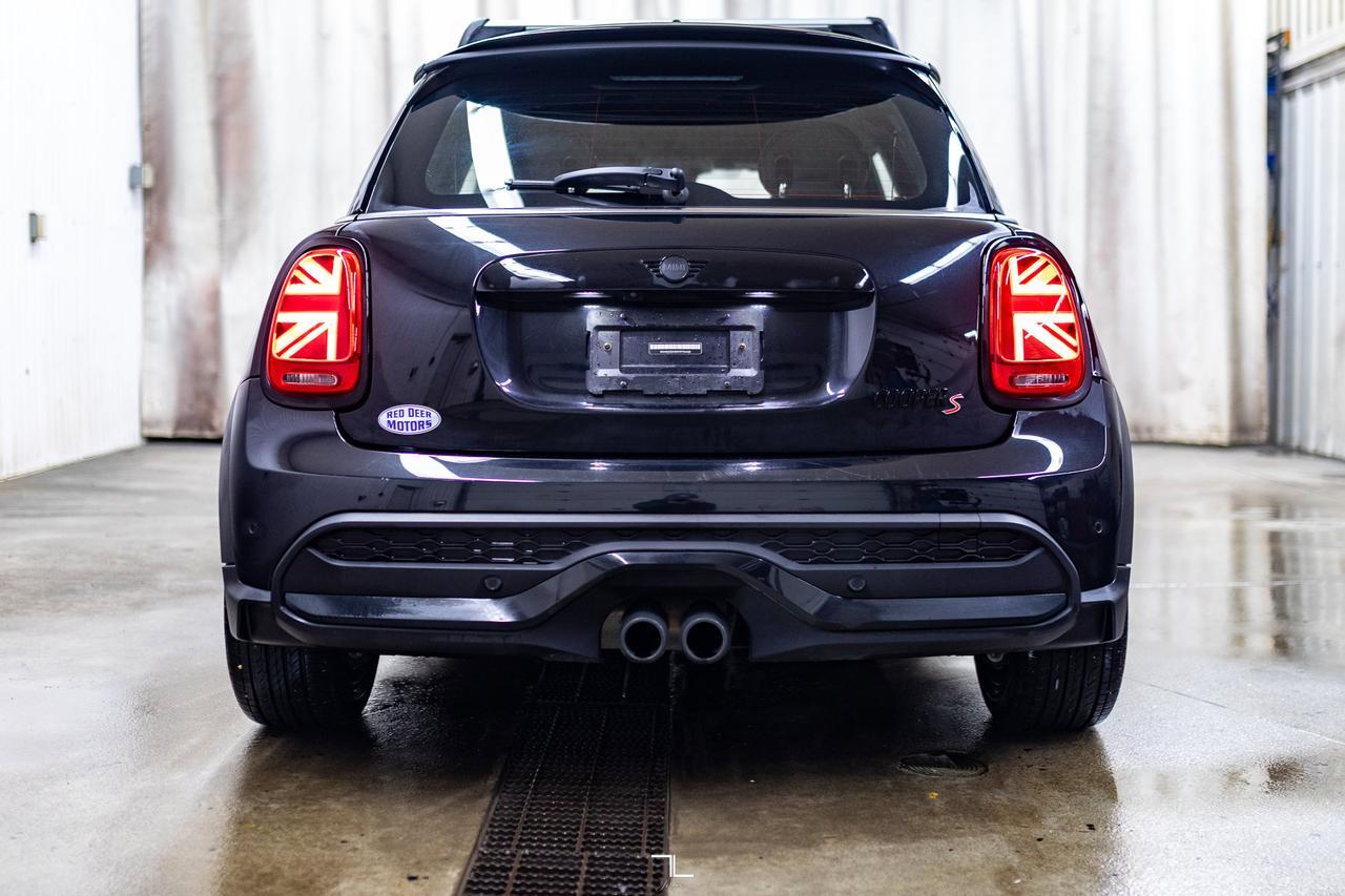 2023 Mini Cooper S 3 Door Hatchback Leather Roof Nav Red Deer AB