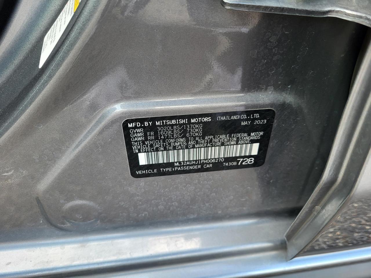 2023 Mitsubishi Mirage LE CVT Beeville TX