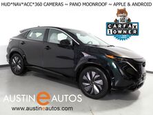 Nissan ARIYA EMPOWER+ *HEADS-UP DISPLAY, NAVIGATION, SAFETY ALERTS, ADAPTIVE CRUISE, 360 VIEW CAMERAS, PANORAMA MOONROOF, HEATED SEATS/STEERING, WIRELESS CHARGING, APPLE CARPLAY 2023