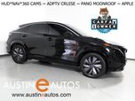 2023 Nissan ARIYA EVOLVE+ *HEADS-UP DISPLAY, NAVIGATION, SAFETY ALERTS, ADAPTIVE CRUISE, 360 VIEW CAMERAS, PANORAMA MOONROOF, HEATED SEATS/STEERING, WIRELESS CHARGING, APPLE CARPLAY