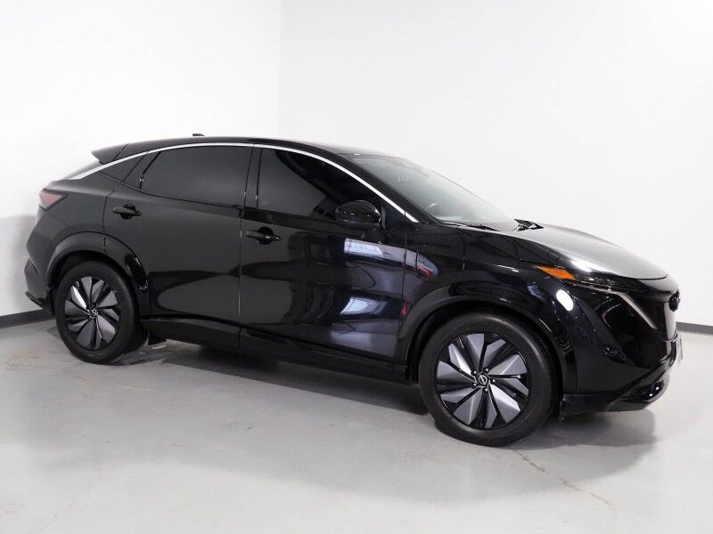2023 Nissan ARIYA EVOLVE+ *HEADS-UP DISPLAY, NAVIGATION, SAFETY ALERTS, ADAPTIVE CRUISE, 360 VIEW CAMERAS, PANORAMA MOONROOF, HEATED SEATS/STEERING, WIRELESS CHARGING, APPLE CARPLAY