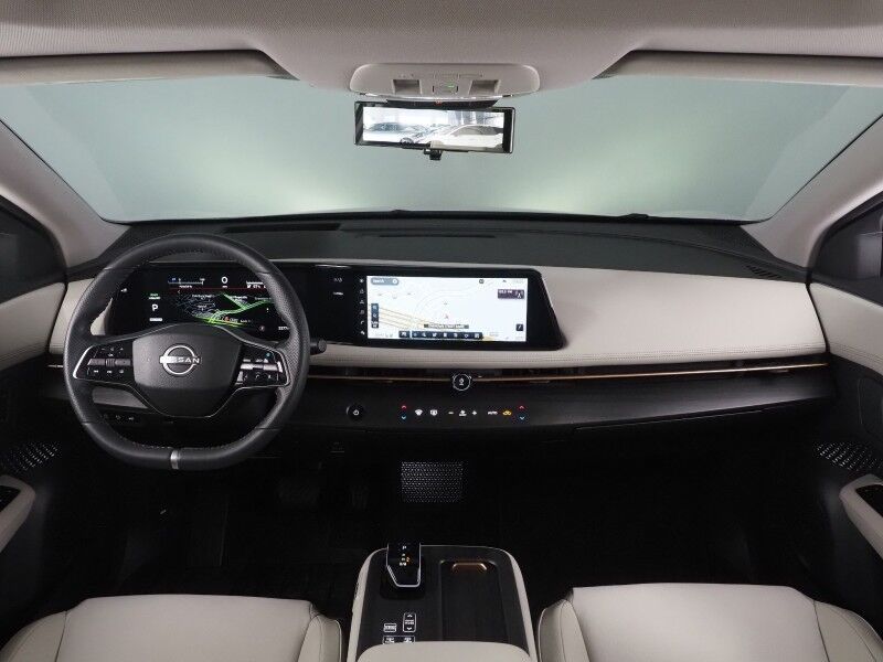 2023 Nissan ARIYA EVOLVE+ e-4ORCE AWD *HEADS-UP DISPLAY, NAVIGATION, SAFETY ALERTS, ADAPTIVE CRUISE, 360 VIEW CAMERAS, PANORAMA MOONROOF, HEATED SEATS/STEERING, WIRELESS CHARGING, APPLE CARPLAY