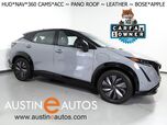 2023 Nissan ARIYA PLATINUM+ e-4ORCE AWD *HEADS-UP DISPLAY, NAVIGATION, SAFETY ALERTS, ADAPTIVE CRUISE, 360 VIEW CAMERA, PANORAMA MOONROOF, NAPPA LEATHER, CLIMATE SEATS, WIRELESS CHARGING, BOSE AUDIO, APPLE CARPLAY