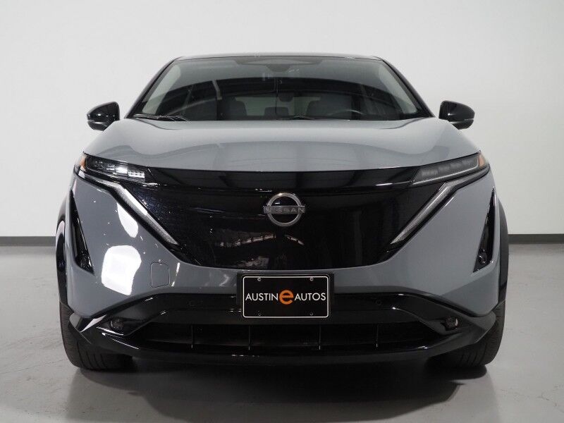 2023 Nissan ARIYA PLATINUM+ e-4ORCE AWD *HEADS-UP DISPLAY, NAVIGATION, SAFETY ALERTS, ADAPTIVE CRUISE, 360 VIEW CAMERA, PANORAMA MOONROOF, NAPPA LEATHER, CLIMATE SEATS, WIRELESS CHARGING, BOSE AUDIO, APPLE CARPLAY Round Rock TX