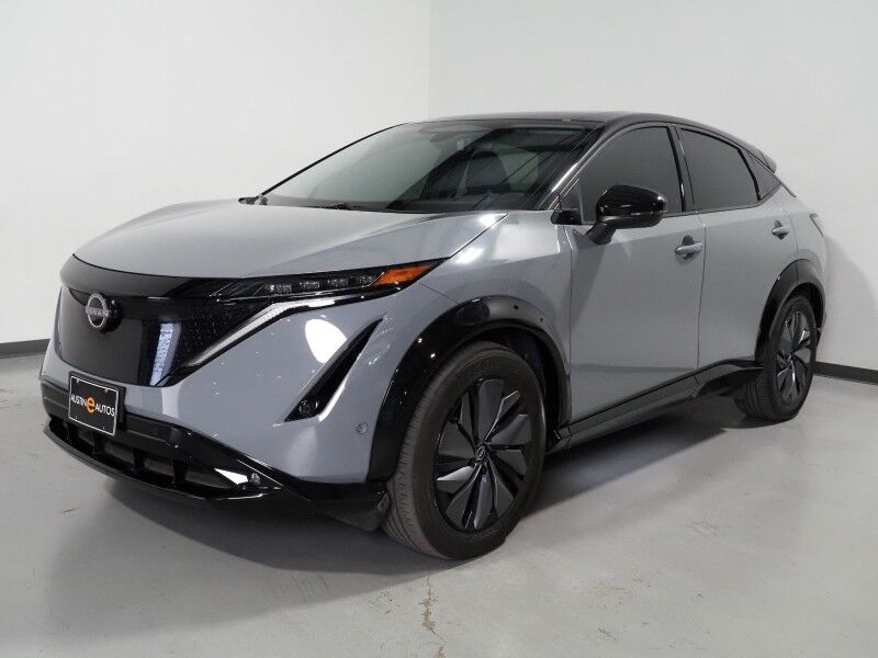 2023 Nissan ARIYA PLATINUM+ e-4ORCE AWD *HEADS-UP DISPLAY, NAVIGATION, SAFETY ALERTS, ADAPTIVE CRUISE, 360 VIEW CAMERA, PANORAMA MOONROOF, NAPPA LEATHER, CLIMATE SEATS, WIRELESS CHARGING, BOSE AUDIO, APPLE CARPLAY Round Rock TX