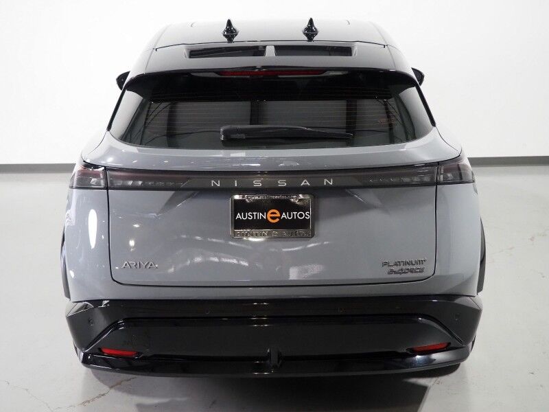 2023 Nissan ARIYA PLATINUM+ e-4ORCE AWD *HEADS-UP DISPLAY, NAVIGATION, SAFETY ALERTS, ADAPTIVE CRUISE, 360 VIEW CAMERA, PANORAMA MOONROOF, NAPPA LEATHER, CLIMATE SEATS, WIRELESS CHARGING, BOSE AUDIO, APPLE CARPLAY Round Rock TX