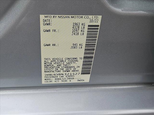 2023 Nissan Altima 2.5 SR Roseville CA