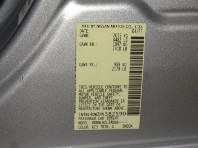 2023 Nissan Altima 2.5 SV Raleigh NC