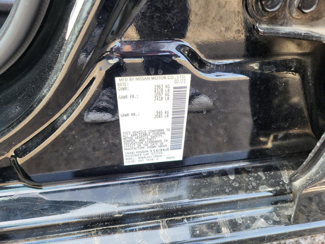 2023 Nissan Altima 2.5 SV Sedan Beeville TX