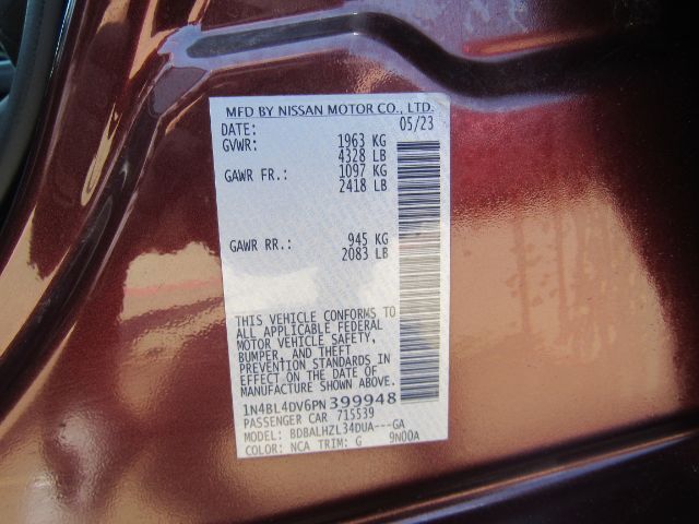 2023 Nissan Altima SV FWD Plano TX