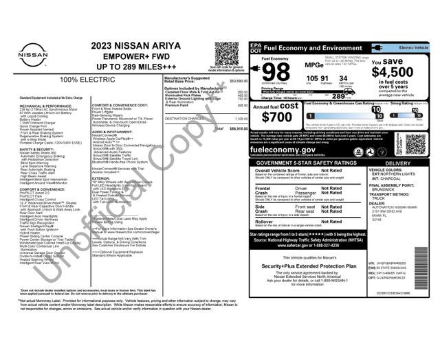 2023 Nissan Ariya EMPOWER+ Raleigh NC