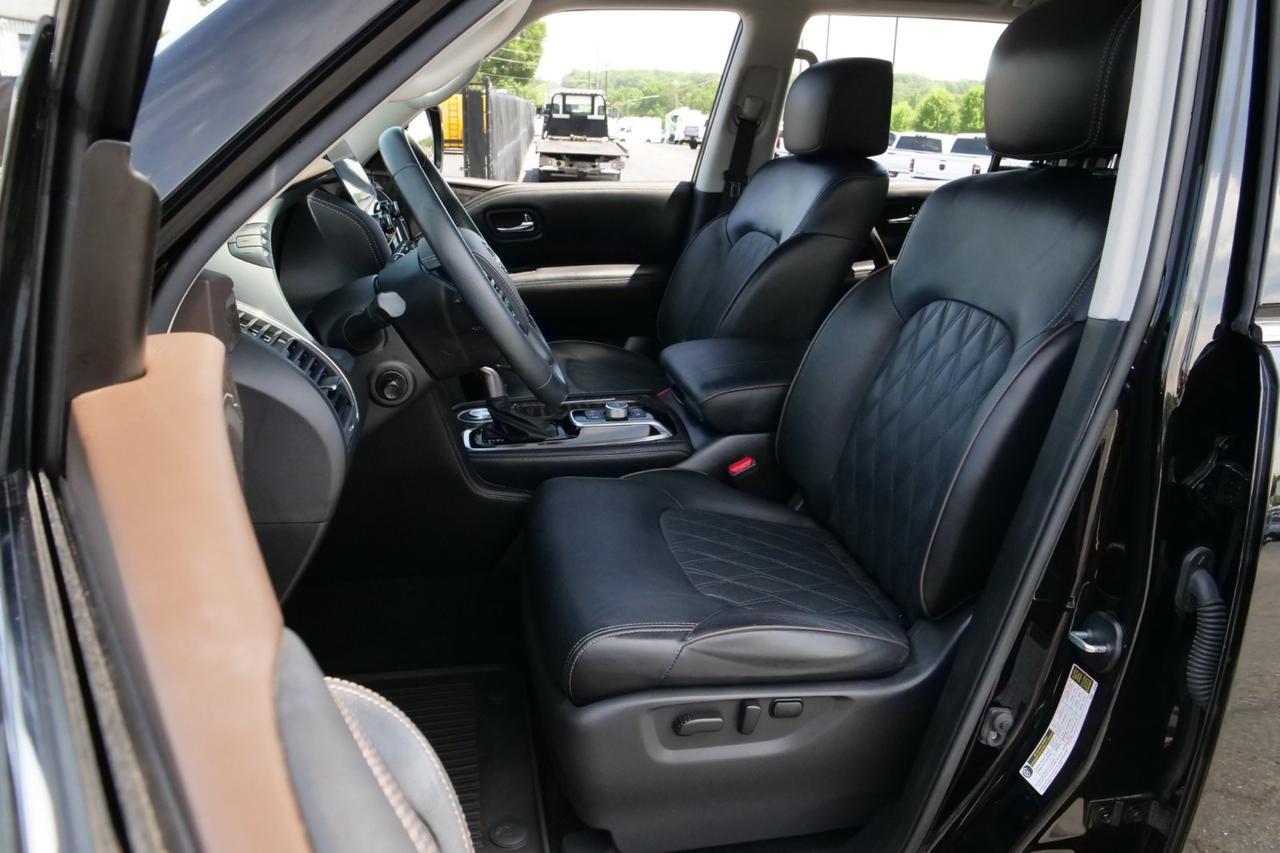2023 Nissan Armada Platinum / Captain's Chairs / Rear Entertainment! Lincolnton NC