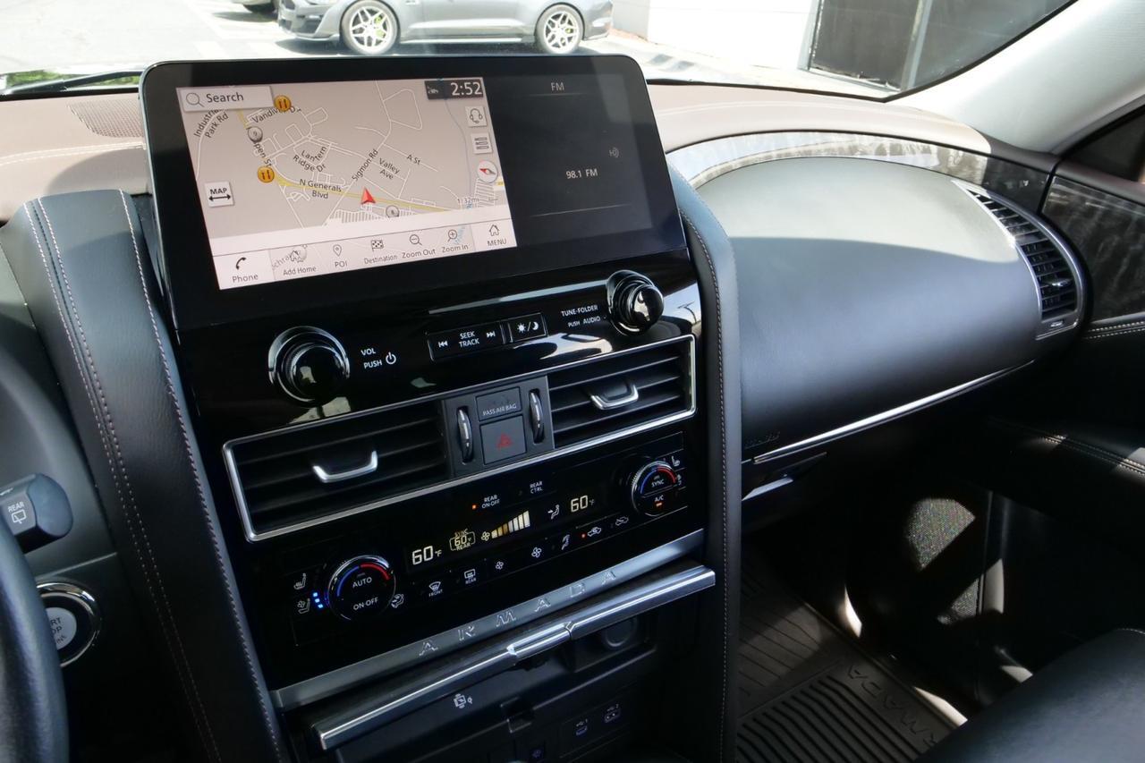 2023 Nissan Armada Platinum / Captain's Chairs / Rear Entertainment! Lincolnton NC