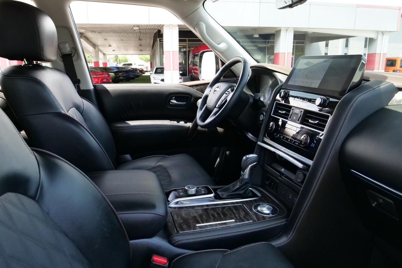 2023 Nissan Armada Platinum / Captain's Chairs / Rear Entertainment! Lincolnton NC