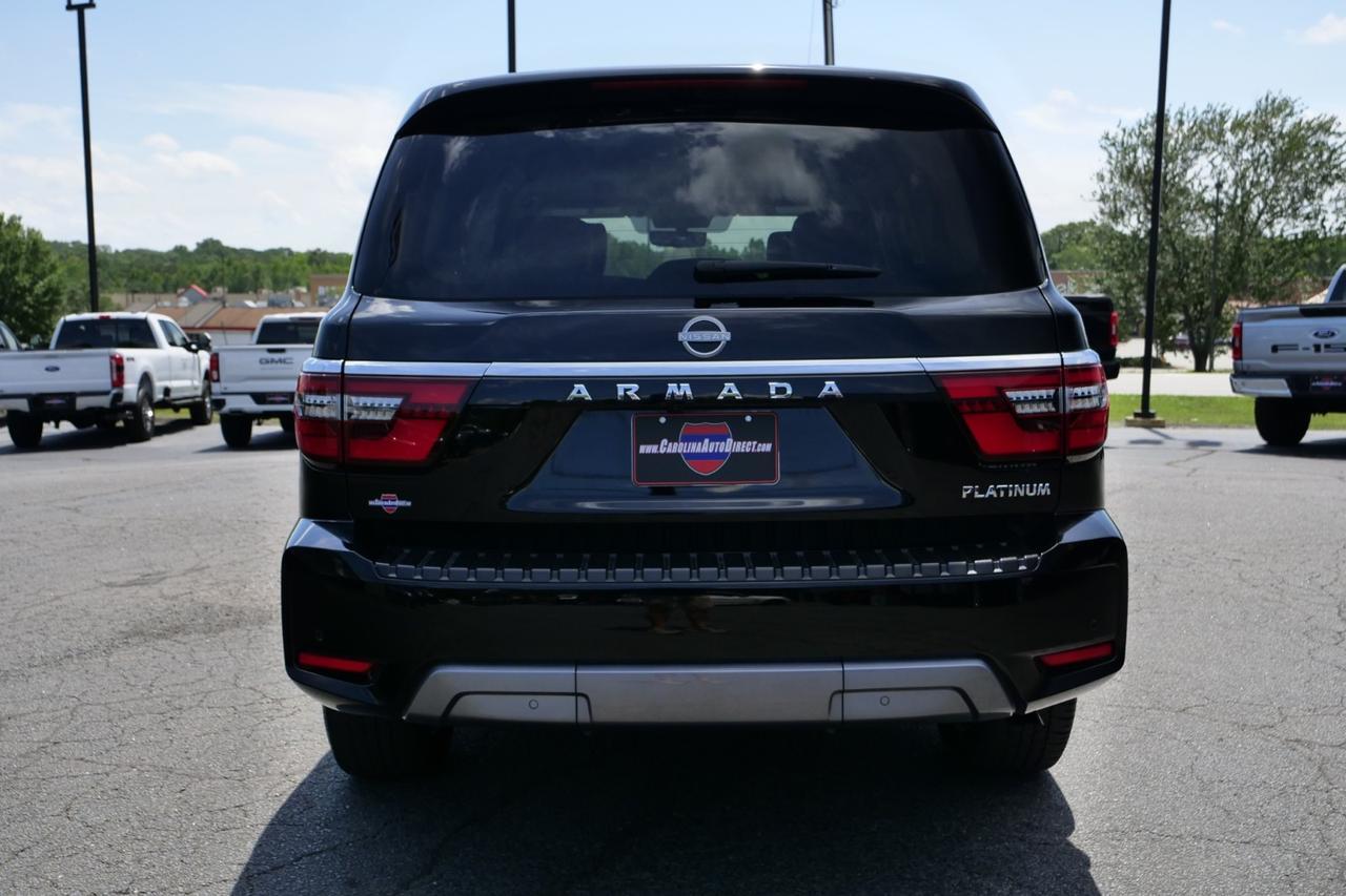 2023 Nissan Armada Platinum / Captain's Chairs / Rear Entertainment! Lincolnton NC