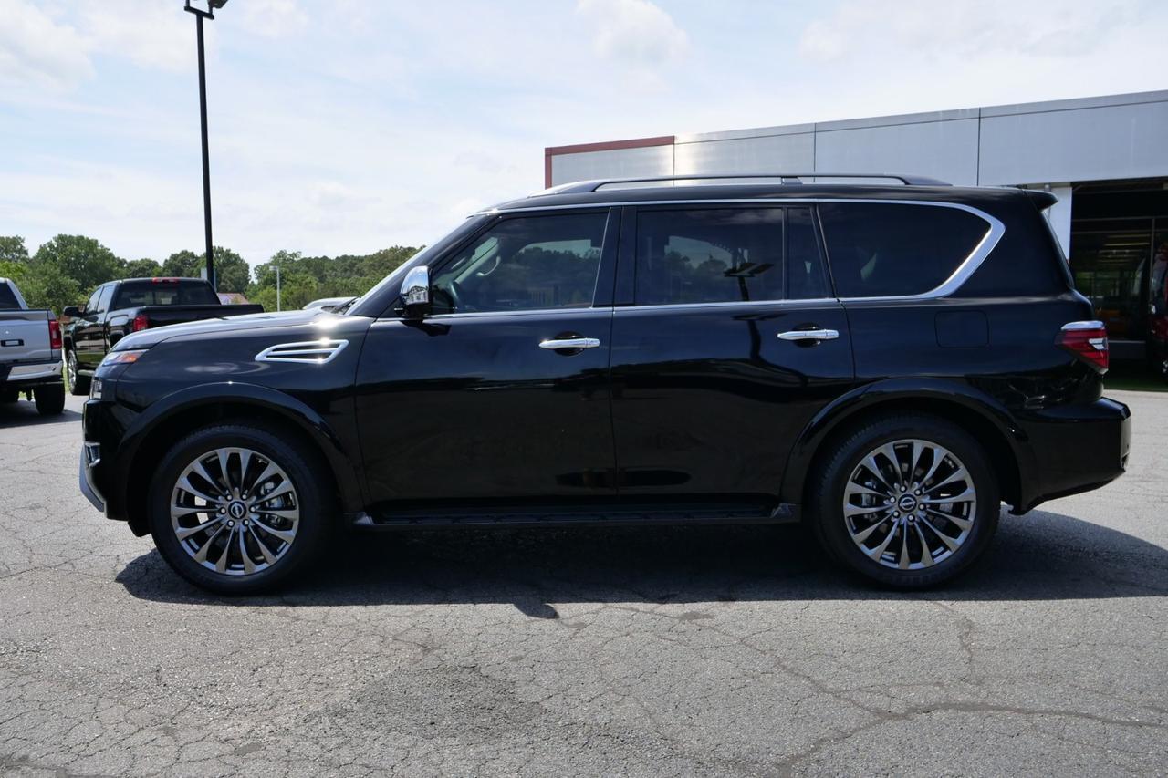 2023 Nissan Armada Platinum / Captain's Chairs / Rear Entertainment! Lincolnton NC
