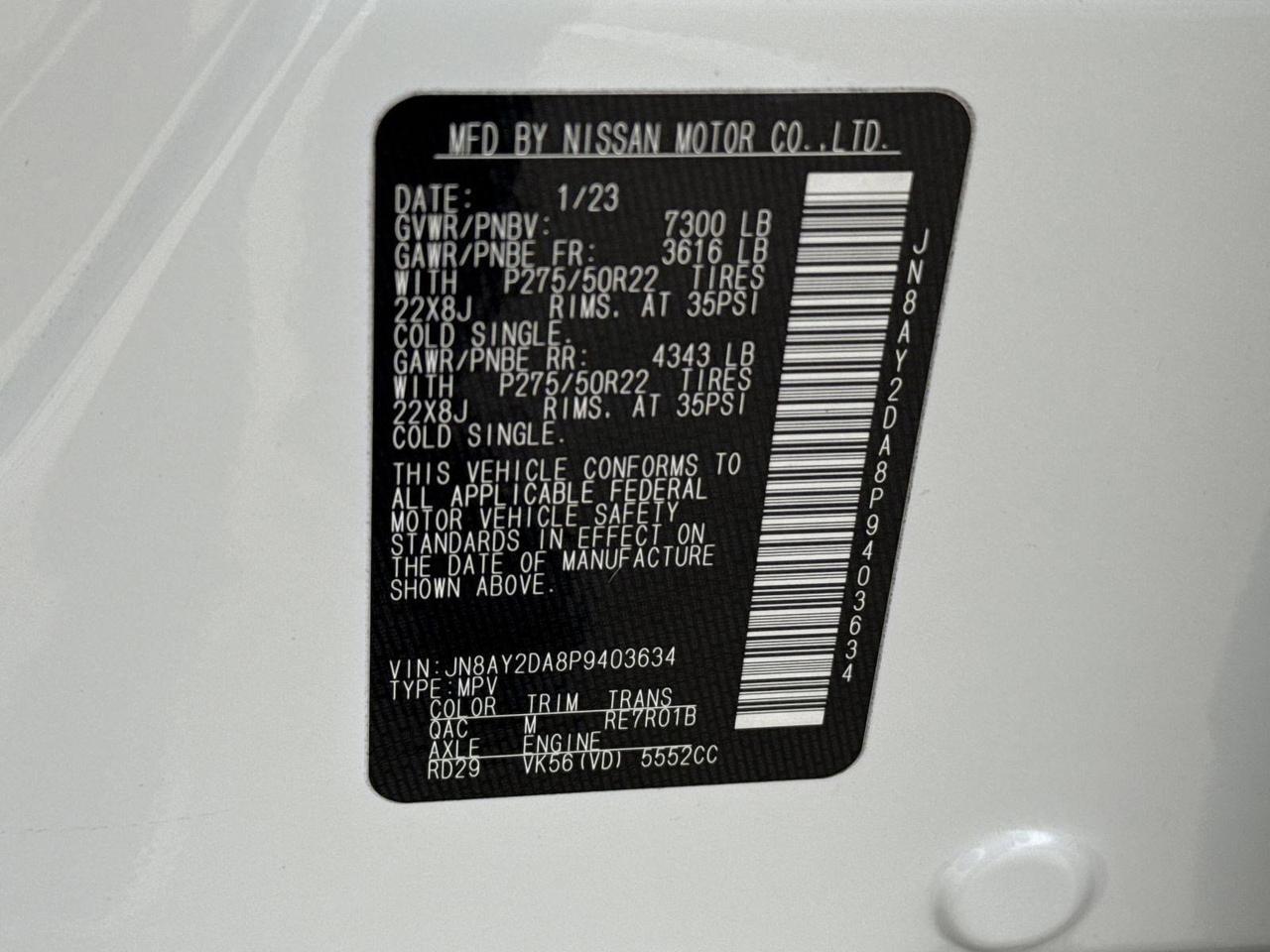 2023 Nissan Armada Platinum San Antonio TX