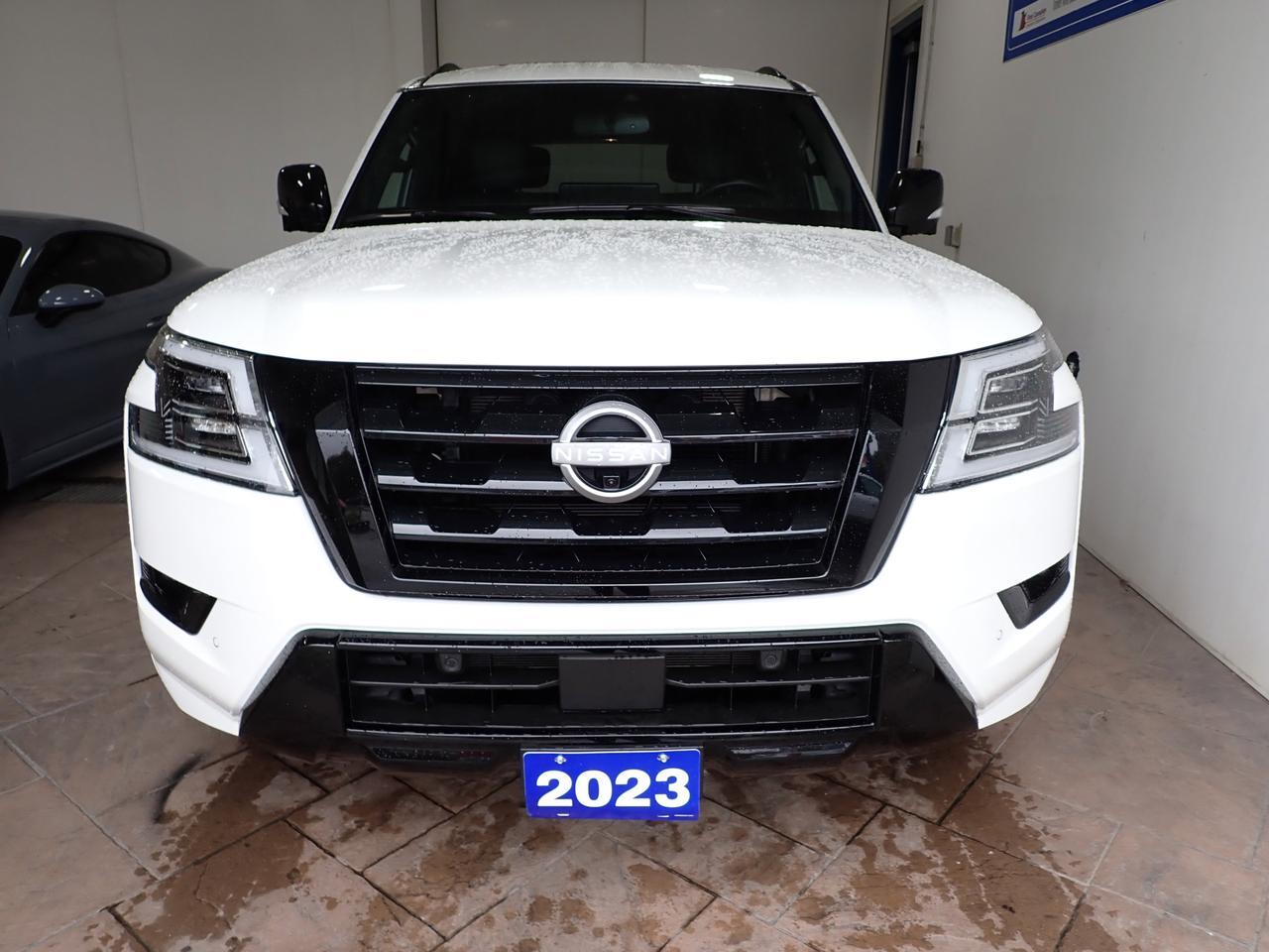 2023 Nissan Armada SL 4WD LEATHER NAVI SUNROOF 7 PASS BUCKET SEATS Listowel ON