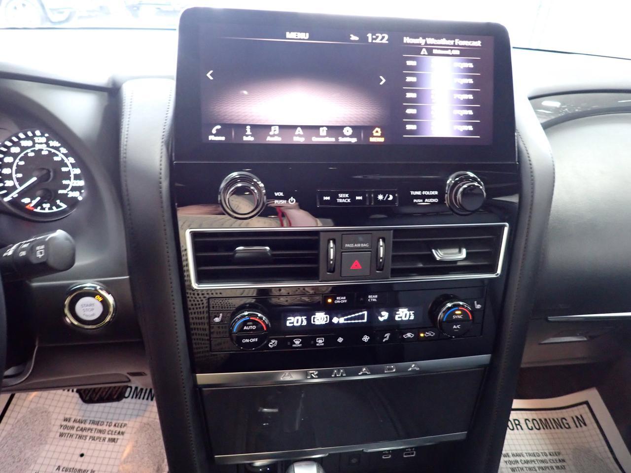 2023 Nissan Armada SL 4WD LEATHER NAVI SUNROOF 7 PASS BUCKET SEATS Listowel ON