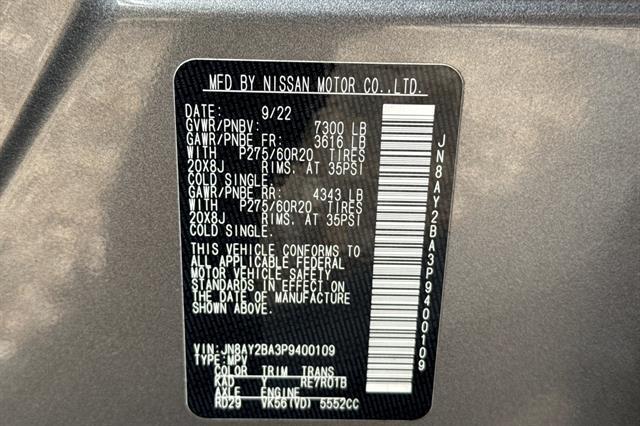 2023 Nissan Armada SL San Luis Obispo CA