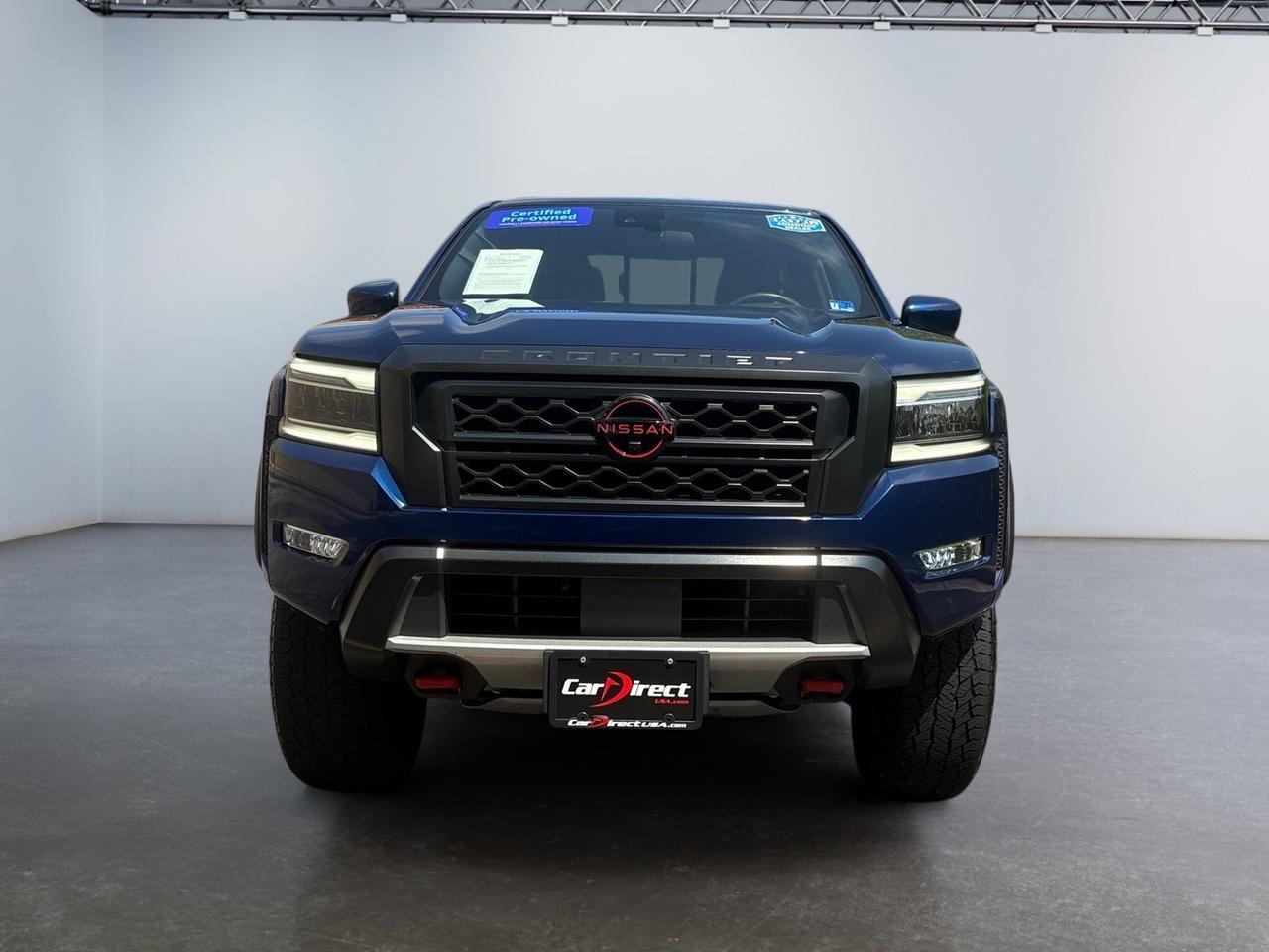 2023 Nissan Frontier PRO-4X, TUBULAR SIDE STEPS, HARD TONNEAU COVER, TOW PACKAGE, LANE DEPARTURE, BLIND SPOT ALERT, HEATED STEERING WHEEL & SEATS, APPLE CARPLAY/ANDROID AUTO, WIRELESS CHARGING PAD, LOW MILES, ONLY 1 OWNER, CLEAN CARFAX, FALL FOR A FRONTIER! Virginia Beach VA