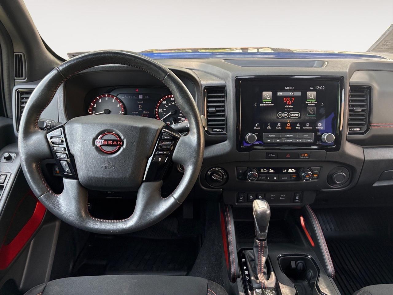 2023 Nissan Frontier PRO-4X, TUBULAR SIDE STEPS, HARD TONNEAU COVER, TOW PACKAGE, LANE DEPARTURE, BLIND SPOT ALERT, HEATED STEERING WHEEL & SEATS, APPLE CARPLAY/ANDROID AUTO, WIRELESS CHARGING PAD, LOW MILES, ONLY 1 OWNER, CLEAN CARFAX, FALL FOR A FRONTIER!