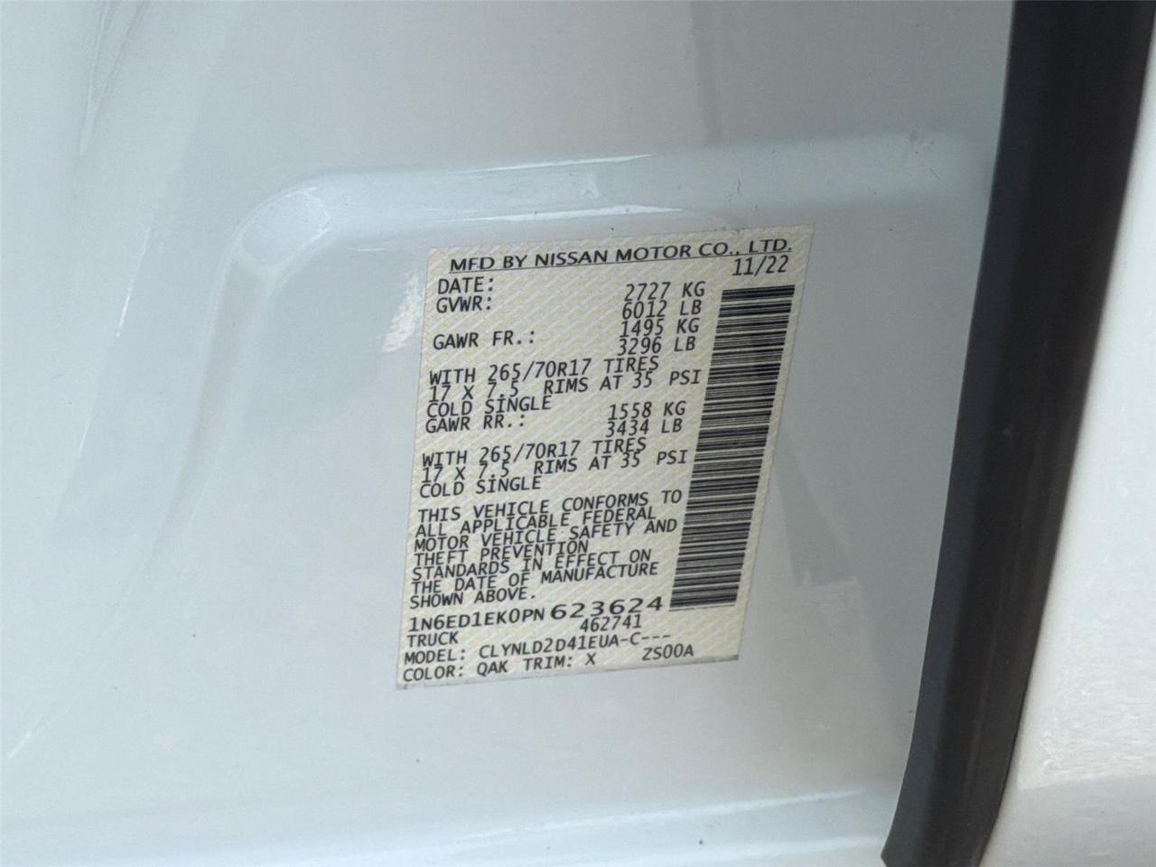 2023 Nissan Frontier PRO-4X Hagerstown MD