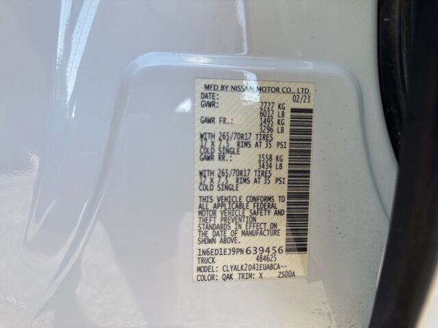 2023 Nissan Frontier PRO-X  TX 2023 Nissan Frontier PRO-X  TX