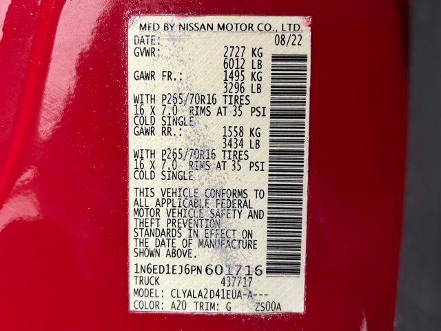 2023 Nissan Frontier S Carrollton TX