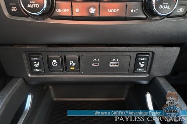 2023 Nissan Frontier SV / 4X4 / Crew Cab / 4X4 / Auto Start / Heated Premium Cloth Seats / Heated Steering Wheel / Adaptive Cruise Control / Lane Depart & Blind Spot / Apple CarPlay & Android Auto / Back Up Cam / Tow Pkg / 1-Owner Anchorage AK